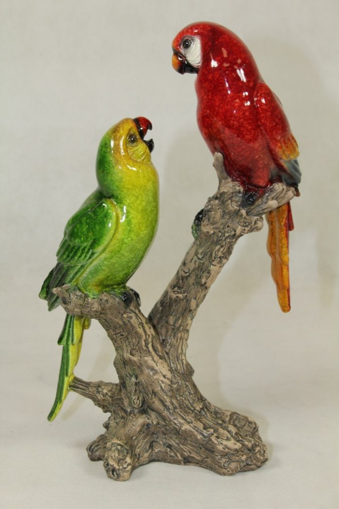 Figurka Ozdoba Papuga Ara